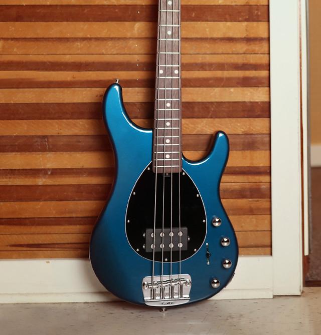 Sterling by Music Man Sterling SB14 Bass Guitar in Pearl Blue at